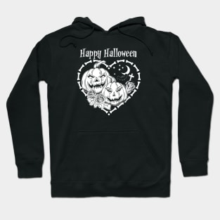 Halloween love couple Hoodie